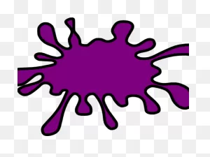 Violet Clipart Splat - Clip Art Splat - Png Download - Full Size ClipartFlare.com 