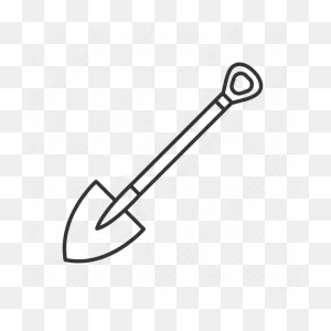 Free Clipart: Outlined Spade Playing Card Symbol | Gr8Dan