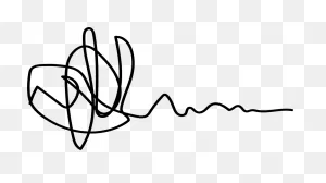 The Notorious Design Squiggle - Line Art Clipart - Full Size ClipartFlare.com 