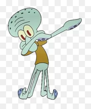 Spongebob Squarepants Squidward By - Squidward Dab Wallpaper ClipartFlare.com 