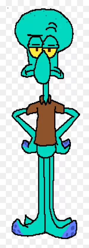 Squidward Tentacles - Personajes De Spongebob Squarepants Clipart ClipartFlare.com 