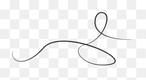 Squiggly Line Drawn By Illustrator - Squiggly Line Png Clipart ClipartFlare.com 
