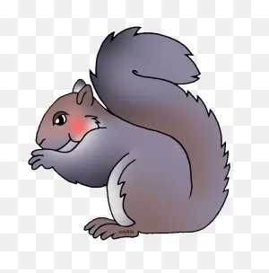Cute Squirrel Clipart Free Clipart Images - ClipartFlare