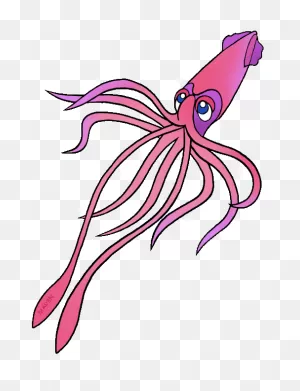 Squid Clip Art Clipartfest - ClipartFlare