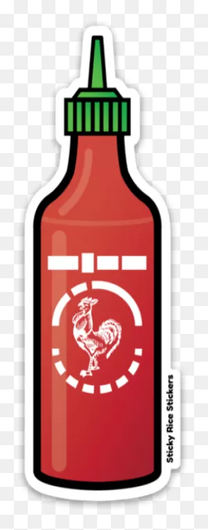 Sriracha Hot Sauce - Sticker