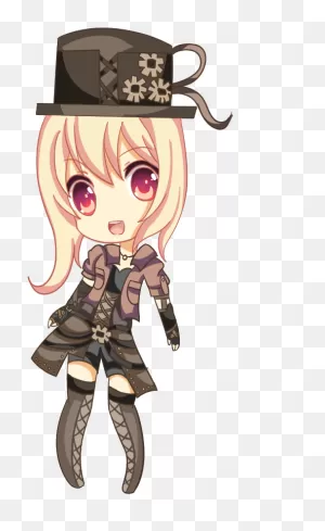 Alice In Wonderland Watch Cartoon For Kids - Anime Girl Steampunk ClipartFlare.com 