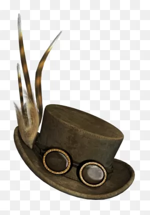 Steampunk Sticker - Steampunk Hat Transparent Clipart - Large Size ClipartFlare.com 