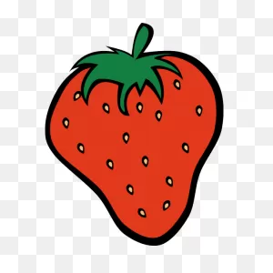 Vector Clip Art Of Strawberry | Free PNG-WebP