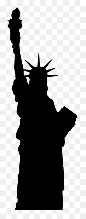 Statue Of Liberty Silhouette Statue Of Freedom - Statue Of Liberty ClipartFlare.com 