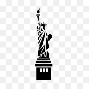 Statue Of Liberty Illustration Transparent Stick Clipart ClipartFlare.com 