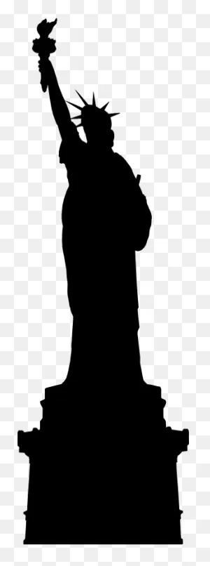 Statue Of Liberty Silhouette - ClipartFlare