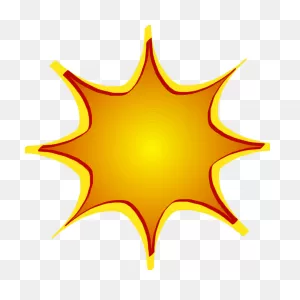 Download Transparent Graphic Starburst Clipart - Yellow Starburst ClipartFlare.com 