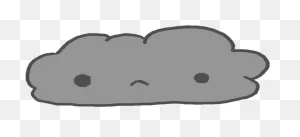Storm Cloud By Glitergloom On ClipartFlare - Cartoon Storm ClipartFlare.com 