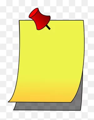 Note Sticky Wall - Free Vector Graphic On ClipartFlare