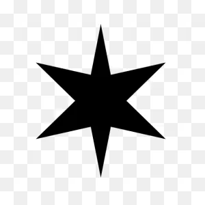 Silhouette Star Of Bethlehem Clip Art - Star Vector Png Download ClipartFlare.com 