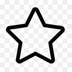 Star Silhouette, Star Shape, Sheriff, Shapes, Star Outline Icon