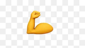Strong Arm Flex Sticker By Gymaidltd For Ios & Android | ClipartFlare