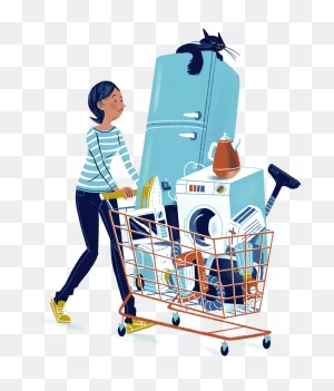 Consumer Goods - “ - Steve Scott Illustrations | Full Size Png ClipartFlare.com 