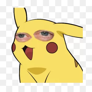 Pikachu Buscemi | Give Pikachu A Face | Know Your Meme