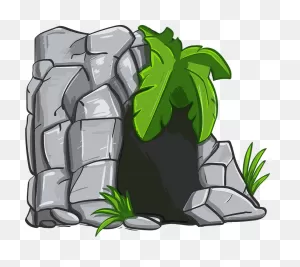 Cave Stone Rock - Free Vector Graphic On ClipartFlare