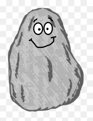 Rock Stone Face - Free Vector Graphic On ClipartFlare