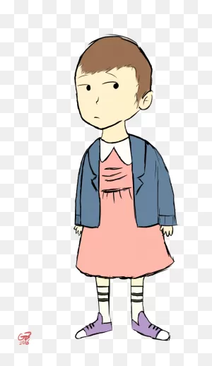 Eleven-Stranger Things By Evildoctorshoe On 