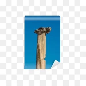 Single Stone Pillar At Ephesus In Turkey Wall Mural • Pixers® - We ClipartFlare.com 