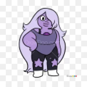 How To Draw Amethyst, Steven Universe