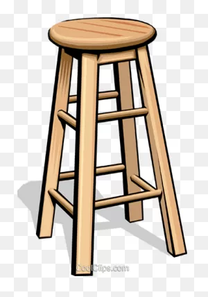 Stool Royalty Free Vector Clip Art Illustration -Hous0882 ClipartFlare.com 