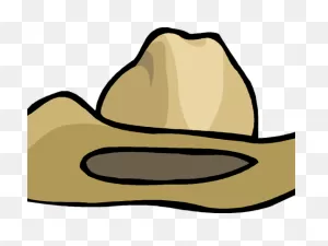 Straw Hat Clipart Western Theme - Cartoon Clip Art Cowboy Hat ClipartFlare.com 