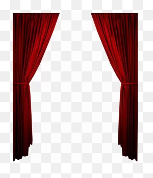 Curtains Png Clipart - Red Stage Curtains Png Transparent Png ClipartFlare.com 