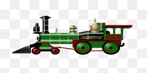 Steam Engine Train - Free Vector Graphic On ClipartFlare
