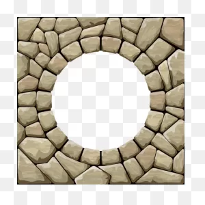 Clip Art - Circle Stone Wall Png Transparent Png - Full Size ClipartFlare.com 