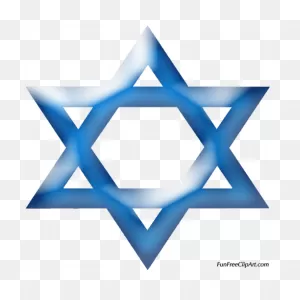Star Of David Blue White Clipart - Star Of David - (500X500) Png ClipartFlare.com 