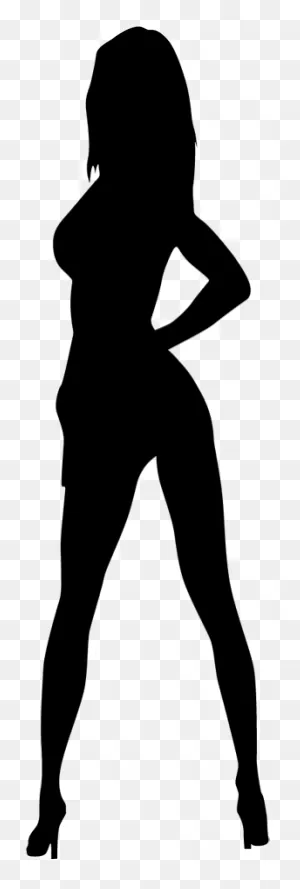 Sexy Silhouette Png - Girl Body Silhouette Stripper Clipart - Full ClipartFlare.com 
