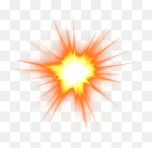 Png Free Explosion Flame Clip Art Solar Light Effect - Fire ClipartFlare.com 