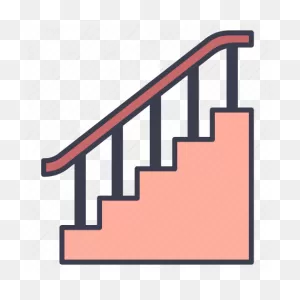 Interior, Stair, Staircase, Stairs, Stairway, Step, Up Icon - Download On  ClipartFlare.com 