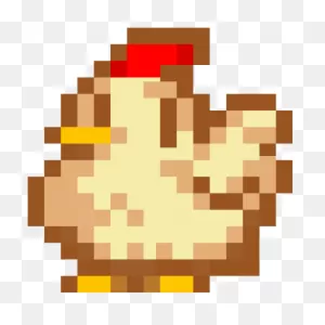 Pixilart Chicken Stardew Valley By R - Stardew Valley Clipart ClipartFlare.com 