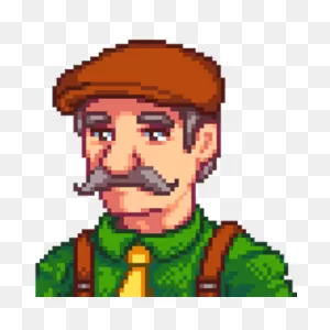 Stardew Valley Lewis Transparent Png - Stickpng