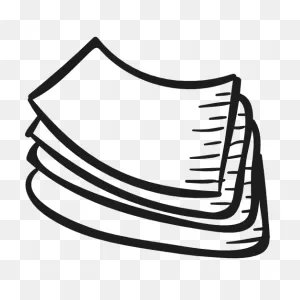 Draw Stack Of Papers - Free Interface Icons