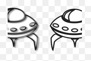 Alien Clipart Spaceship - Star Wars Spaceship Drawing - Png ClipartFlare.com 