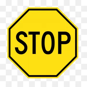 File:yellow Stop Sign.PNG-WebP - Wikipedia