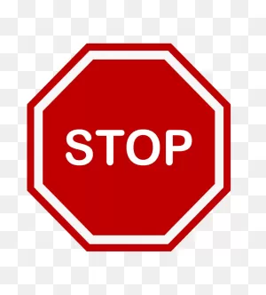 Icon Stop Sign Clipart Transparent - ClipartFlare