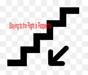 Stay To The Right Stairs Clip Art At ClipartFlare ClipartFlare.com - Vector Clip Art ClipartFlare.com 
