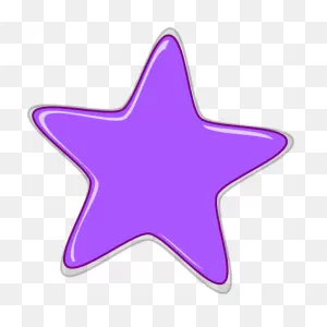 Purple Stars Clipart - Purple Star Clipart | Full Size Png ClipartFlare.com 