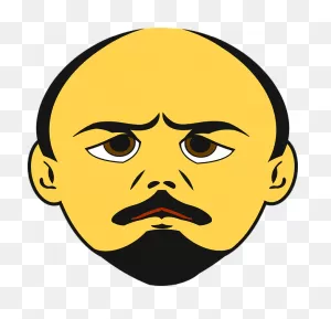 Lenin Stalin Smiley - Free Vector Graphic On ClipartFlare