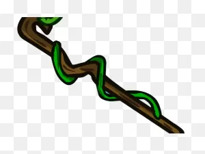 Staff Clipart Wooden Staff - Magic Staff Clip Art - Png Download ClipartFlare.com 