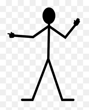 Stickman Man Stick - Free Vector Graphic On ClipartFlare