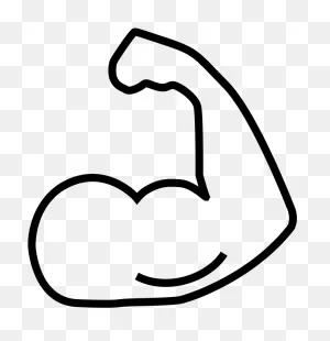 Magnified Muscle Strength Clipart - Full Size Clipart (#2320576 ClipartFlare.com 