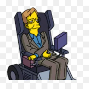 Stephen Hawking | The Simpsons: Tapped Out Wiki | ClipartFlare